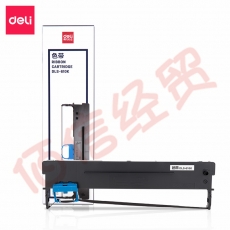 ■得力(deli)DLS-610K大容量针式打印机黑色色带 16米带芯(适用DB-618K,DB-610K,DB-615K,DL-910K,DL-920K)