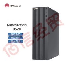 华为（HUAWEI）MateStation B520 i3 8GB+1TB PUBZ-W3891E HDD 单主机