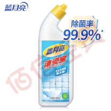 蓝月亮 洁瓷宝--地板清洁剂 瓷砖洗脸池清洁剂洁瓷剂500g瓶装 地板瓷砖清洁速除菌剂 12瓶/箱（单瓶价）（整箱售）