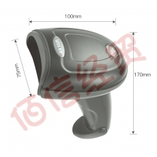 紫光（UNIS） H100扫描枪 有线条形码扫描  超市商场企业扫码 不支持屏幕 FS1632 一维、二维条码扫描枪 官方标配