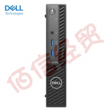 戴尔（DELL）Optiplex3000MFF台式机商用办公电脑主机 I5-12500T 8G 256G 蓝牙无线