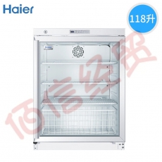 海尔（Haier）立式单温药品展示柜2-8℃药品冷藏箱 无霜风冷医药品保鲜冰柜HYC-118A