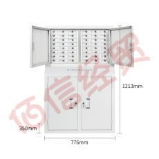 京中柜 信号屏蔽柜手机存放柜会议室考场保密场所专用手机柜 48格+高低柜（不含上楼和安装）