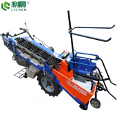 利晨小型玉米收割机机器神器联合收获机玉米秆粉碎多功能秸秆还田一体 198柴油玉米收割机(电启动)