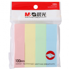 晨光标签纸四色分类标签贴